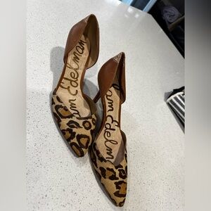 Sam Edelman Leopard Print Heels